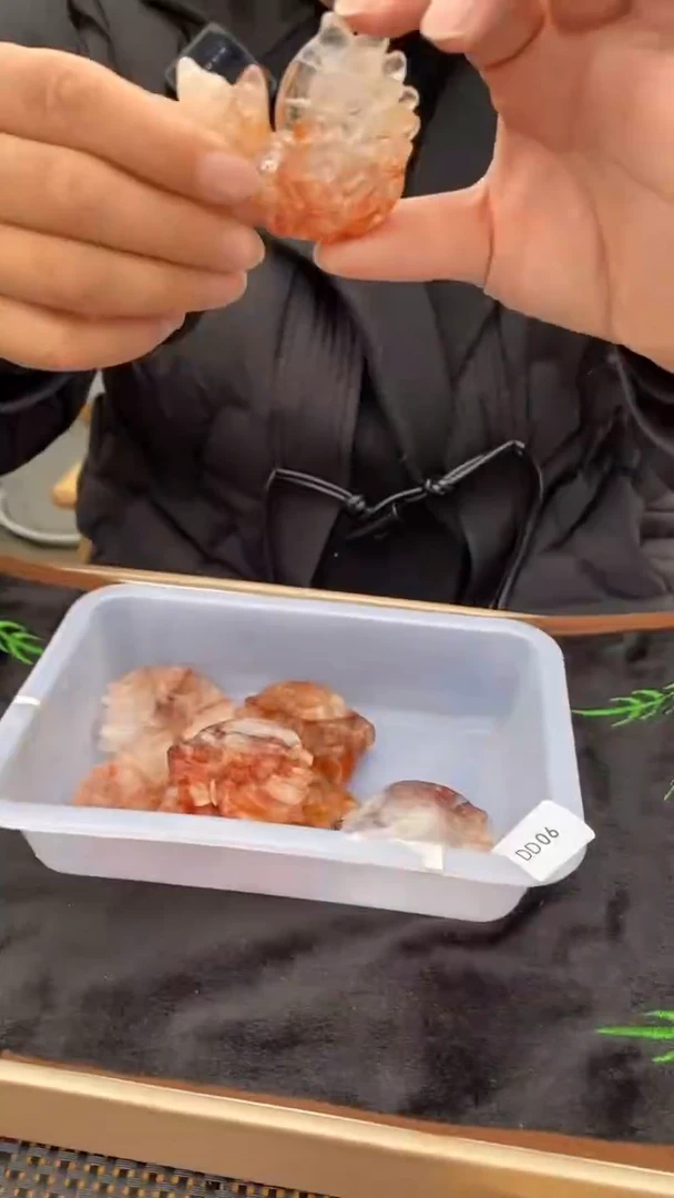 【闪购商品】水晶九尾未镶嵌胶花九尾D06多样性发其一