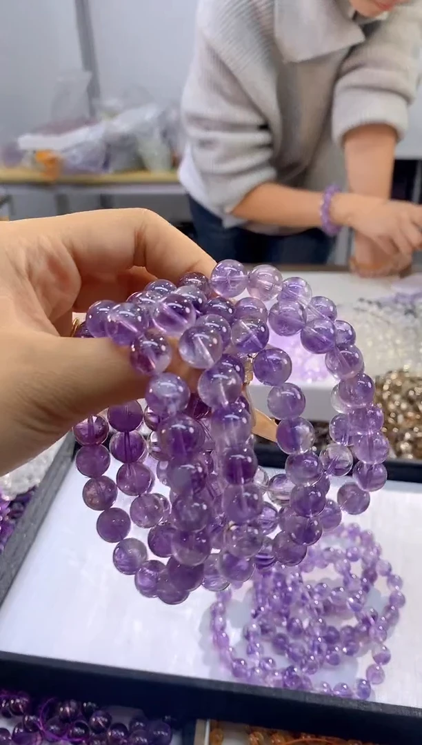 【闪购商品】水晶手串未镶嵌069/多样性发其一/卡10