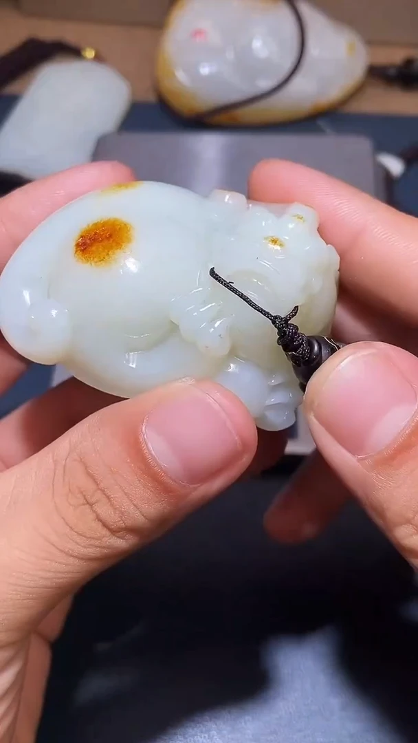 颈饰未镶嵌和田玉夺**好HX