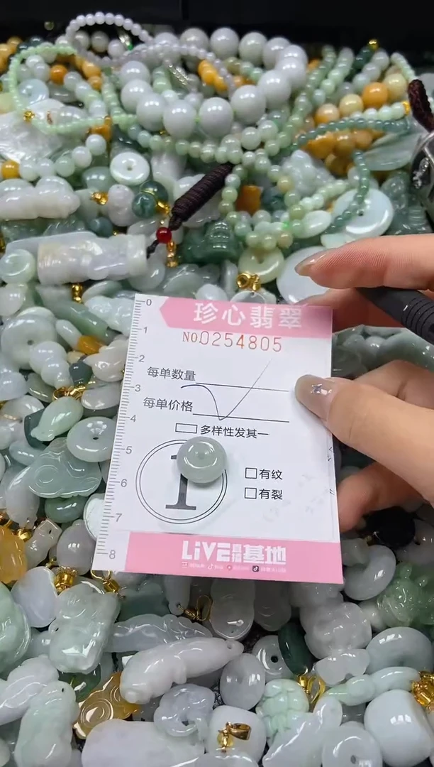 翡翠未镶嵌颈饰闪购0254805