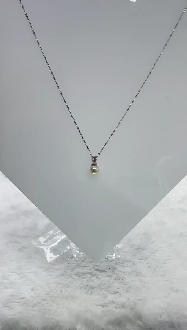 【闪购商品】海水珍珠DA银S925镶嵌c1258 套链7