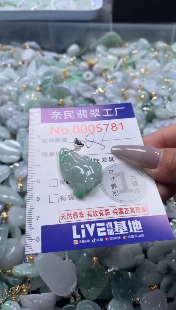 颈饰未镶嵌翡翠5781