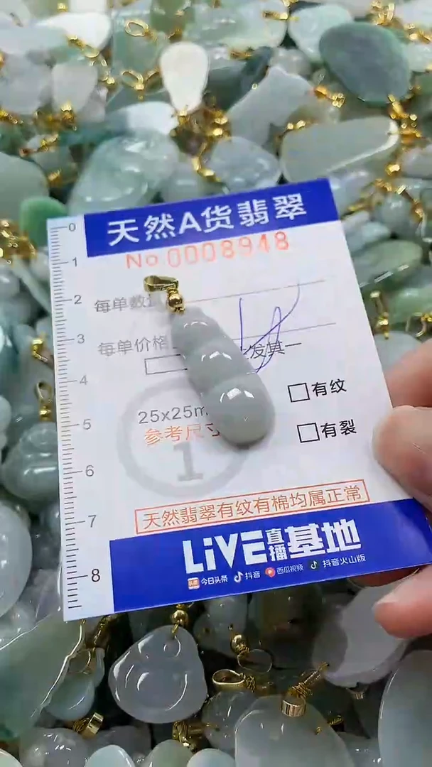 颈饰未镶嵌翡翠纯天然a货翡翠