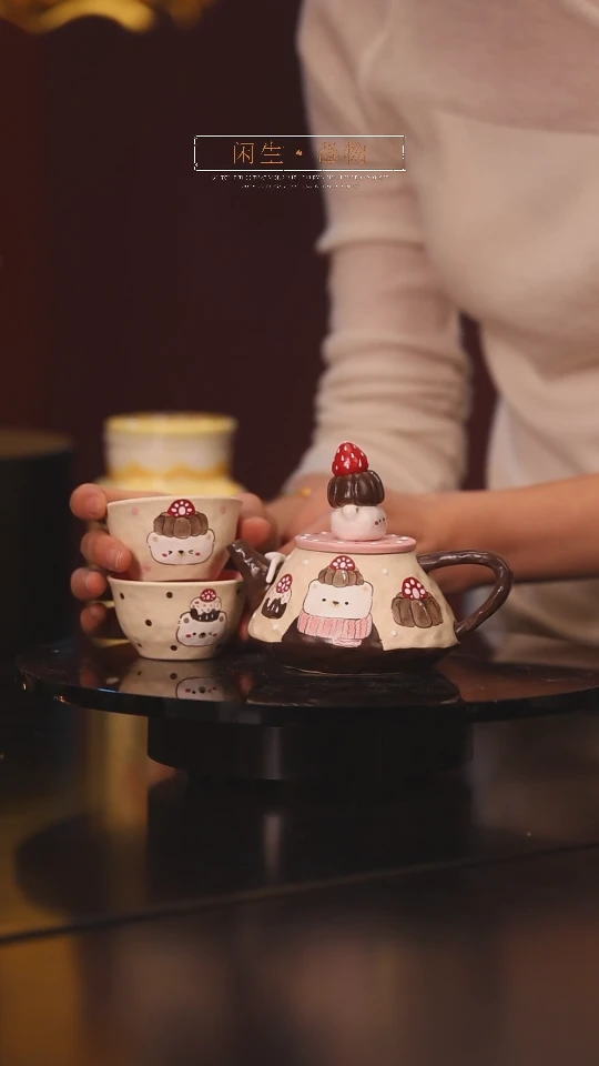 【闪购商品】景德镇可爱设计师款陶瓷微瑕