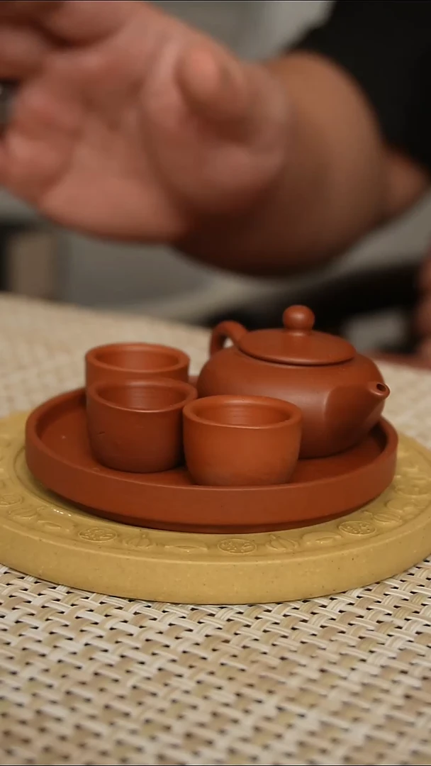 紫砂茶宠宜兴紫砂茶宠指尖壶一套款式随机