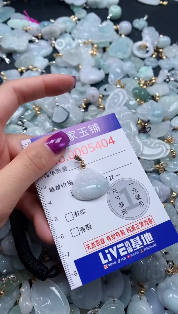 颈饰未镶嵌翡翠5404