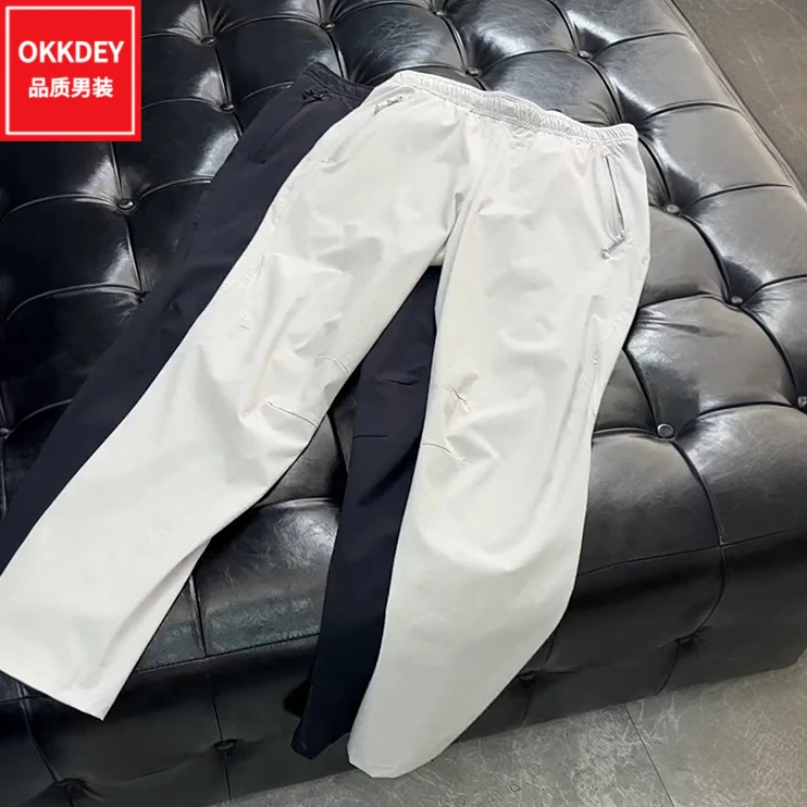 夏季新款户外运动冲锋裤男士高品质潮流休闲裤子透气速干直筒长裤