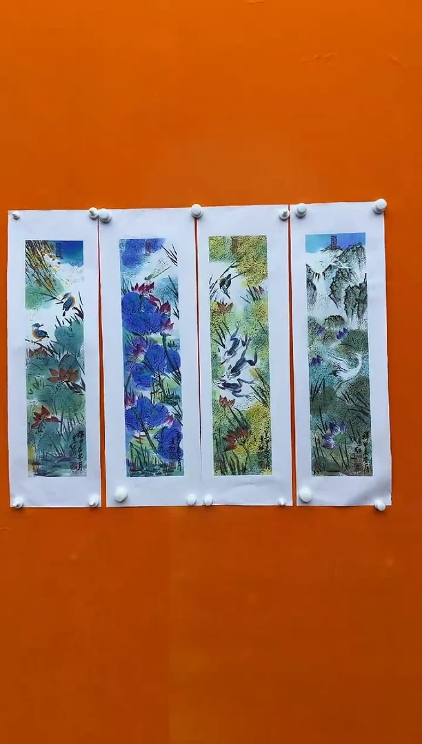 国画53朱建红  国画  4平尺