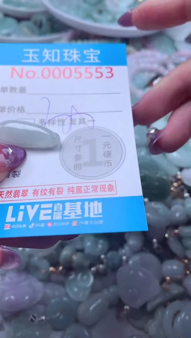 翡翠未镶嵌吊坠(不含链)5533