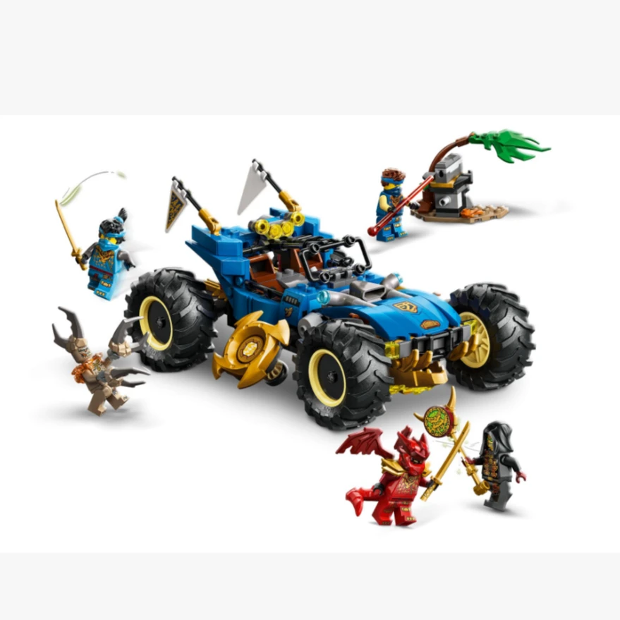 正品m 幻影忍者人仔/肉包 71856 杰的变形战车 全新杀肉