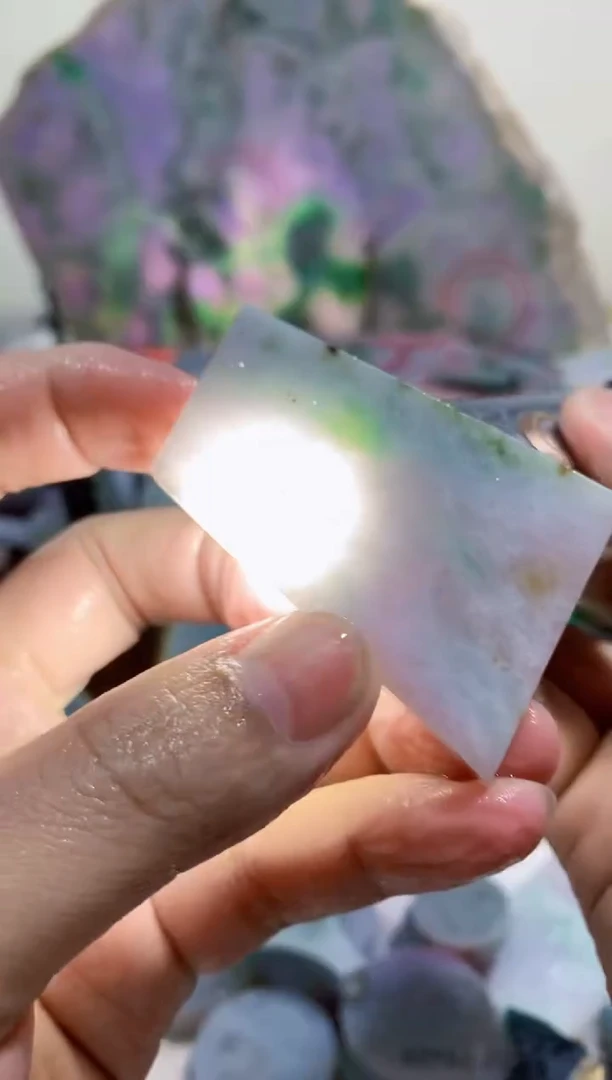 裸石翡翠0蒙0翡翠珠宝519