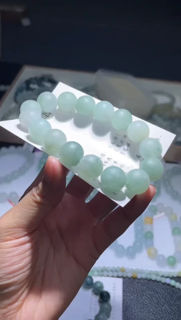 未镶嵌定制翡翠翡翠手串