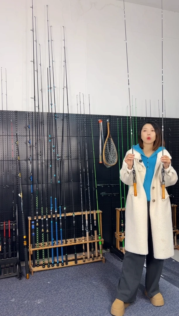 1.8m碳素150变180枪柄（瑕疵尾货竿，没有售后，介意勿拍）
