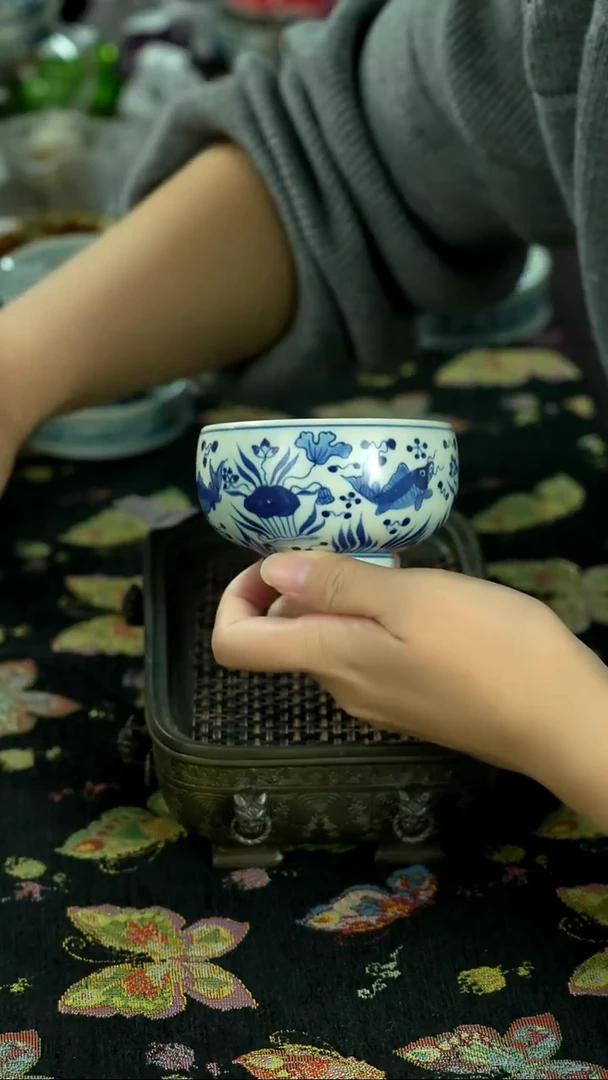 今天炸绝版茶具 蹲蹲更健康