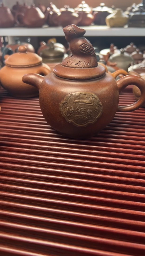 茶壶紫砂宜兴原矿容量300