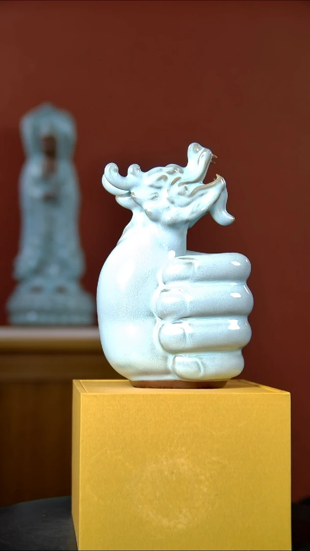 摆件大宋官窑 小龙头老大