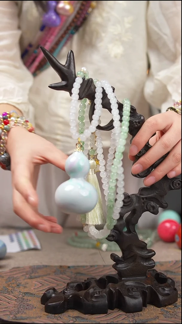 066玖澄文创漆艺葫芦国风配饰葫芦系列