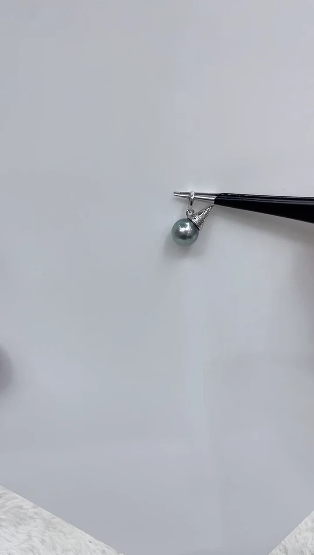 【闪购商品】海水珍珠颈饰银S925镶嵌海水珍珠吊坠