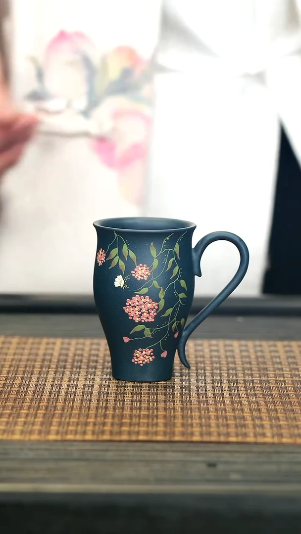 【闪购商品】紫砂茶壶11旗袍杯 民国绿