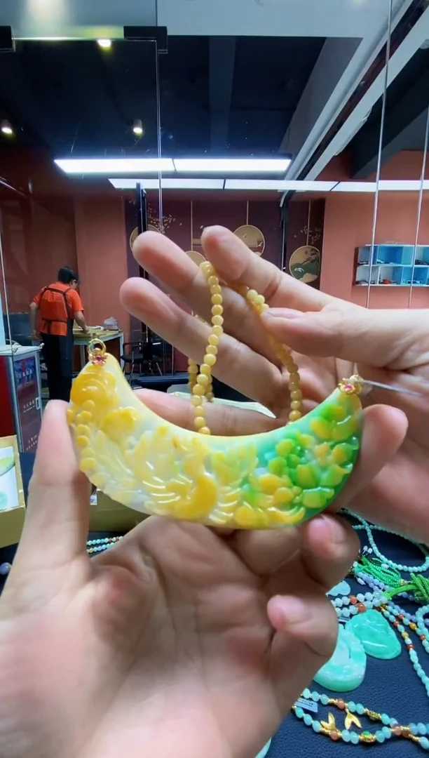 颈饰未镶嵌翡翠翡翠吊坠