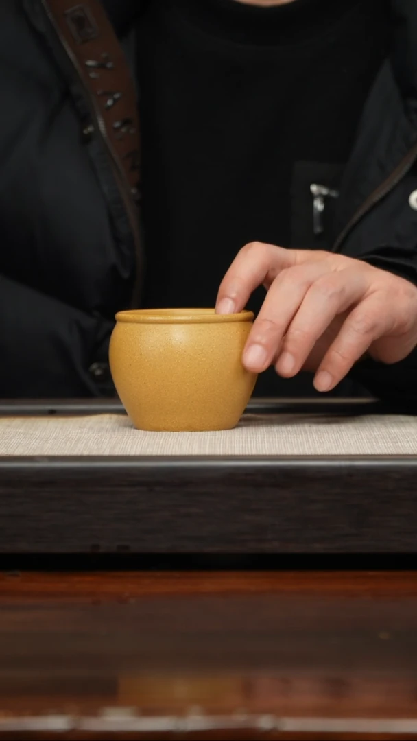 【闪购商品】紫砂茶壶黄金段大缸杯