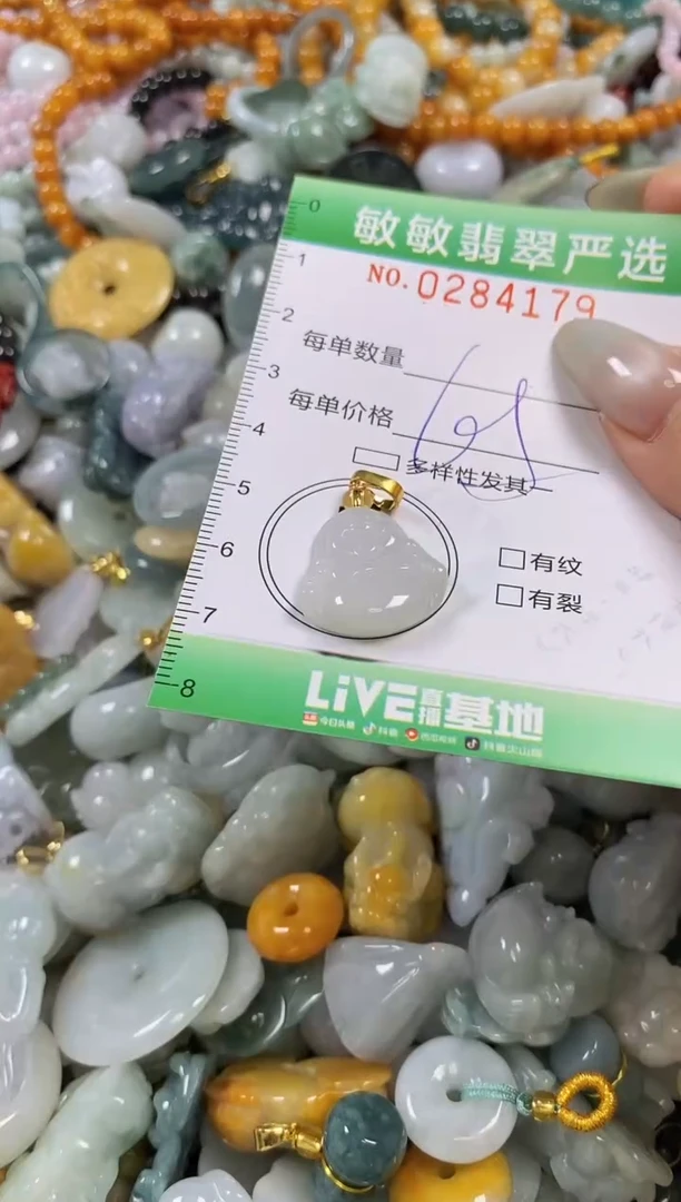 翡翠未镶嵌颈饰闪购0284179多样性发其一