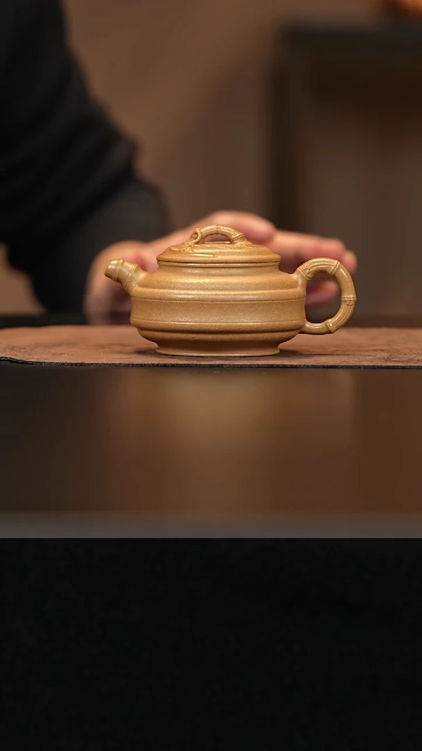 【闪购商品】紫砂茶杯允禾斋wzht 黄金段 竹段