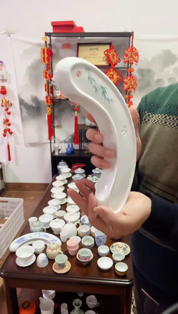 【闪购商品】【瓷心匠物】直播间福利专款竹茶盘