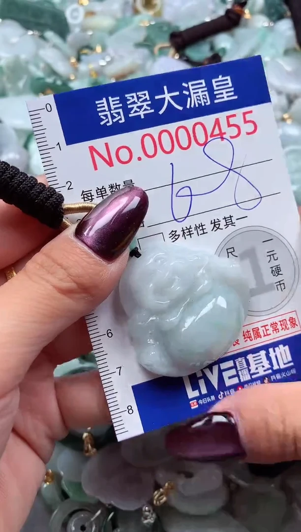 颈饰未镶嵌翡翠455