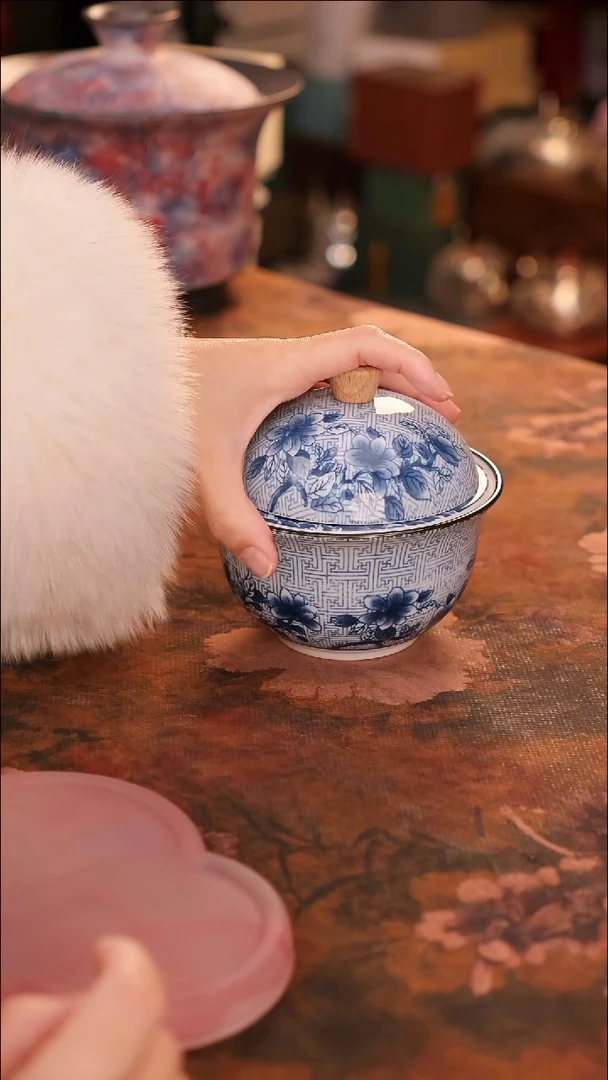 【闪购商品】陶瓷茶具（无礼盒无茶盘）@@A8739