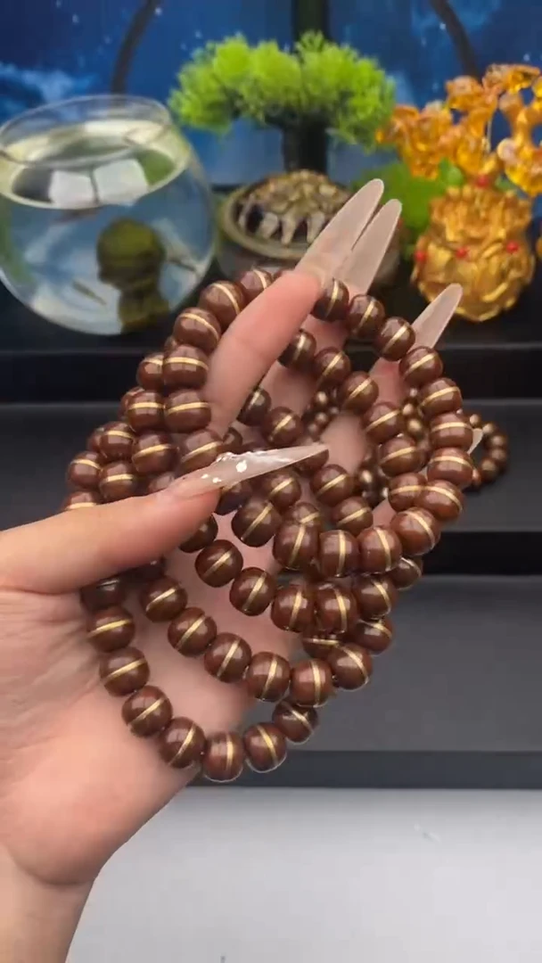 紫金鼠手串紫金鼠一线天二代5号