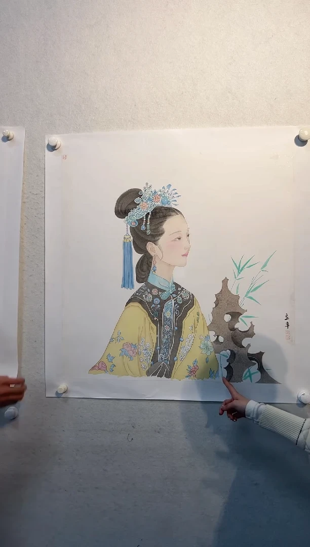 【闪购商品】绘画邸立丰-4平尺-国画