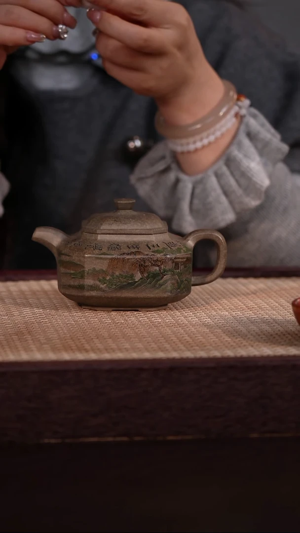 茶壶紫砂传承经典 好工好料