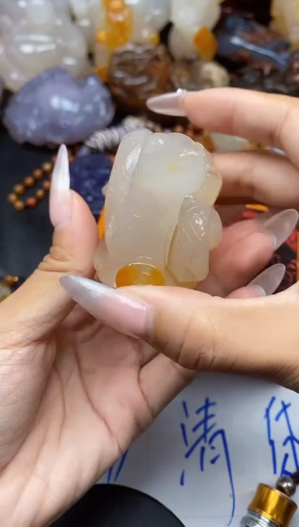 【闪购商品】玛瑙/玉髓颈饰未镶嵌ll