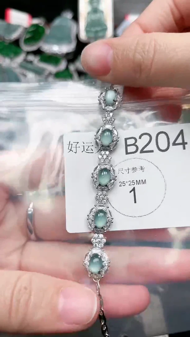 【闪购商品】翡翠颈饰未镶嵌204赠皮绳