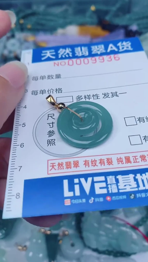 颈饰未镶嵌翡翠00009936