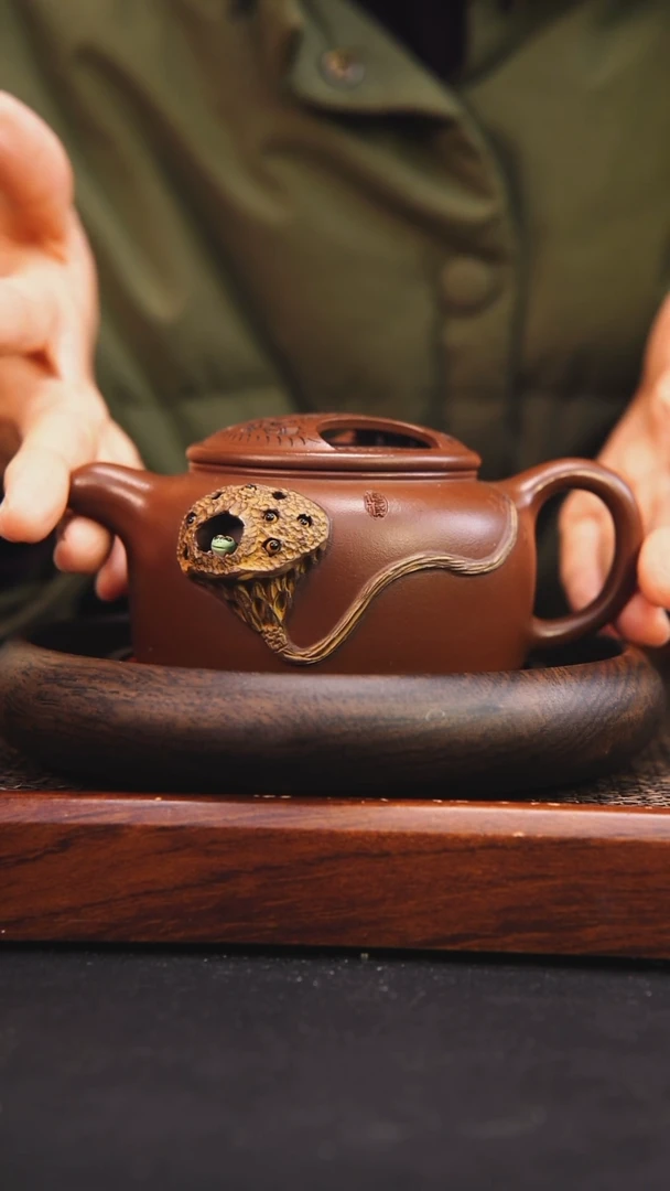 【闪购商品】紫砂茶杯原矿紫砂摆件