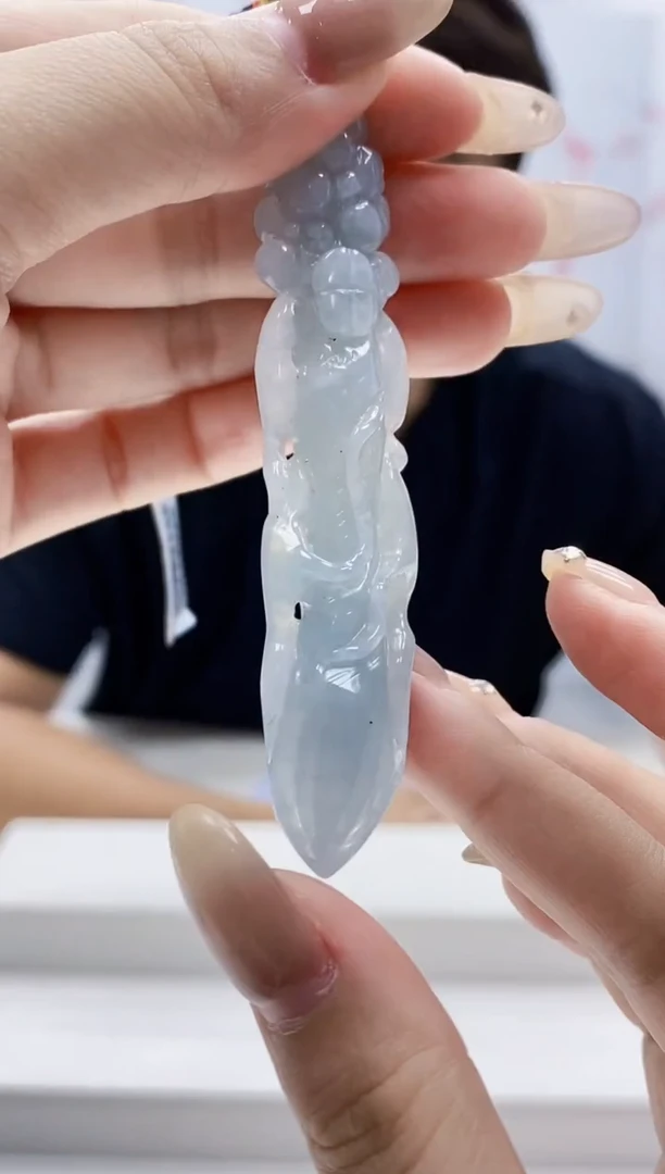 未镶嵌定制翡翠5145lr-毛货挂件11