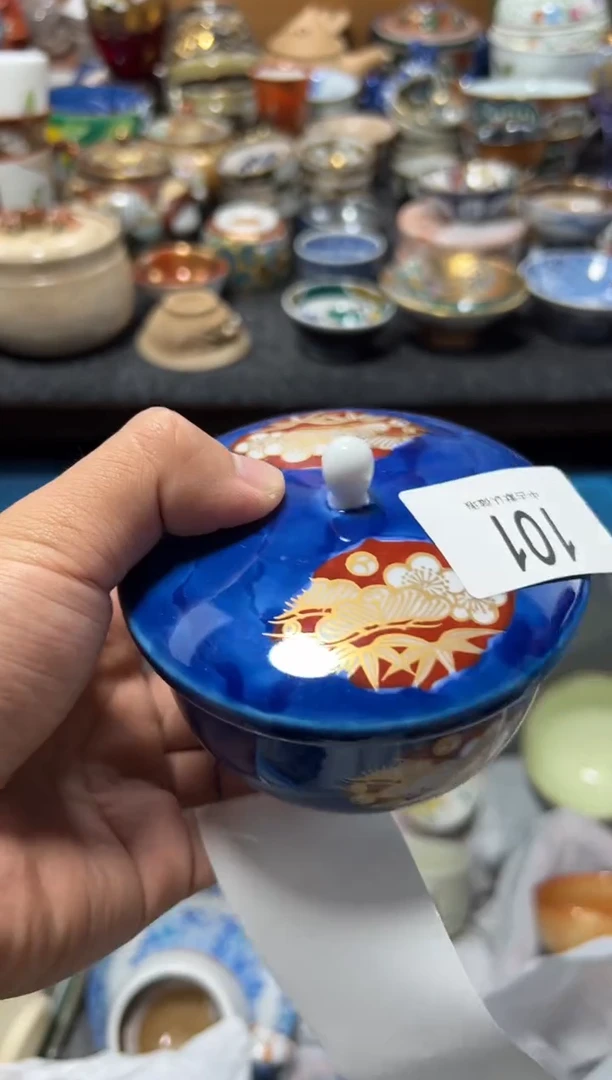 瓷片薇*夏目海外回流瓷器中古品。
