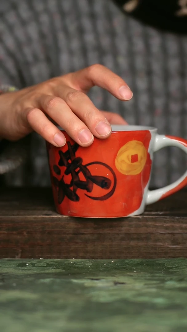 【闪购商品】青诗集手工手绘瓷器