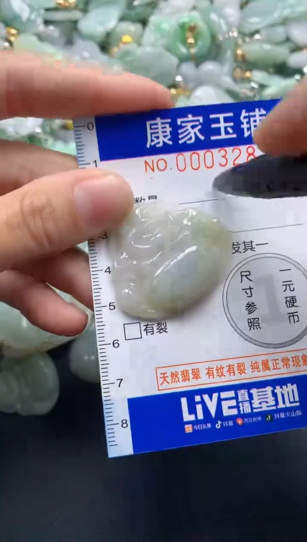 颈饰未镶嵌翡翠3282