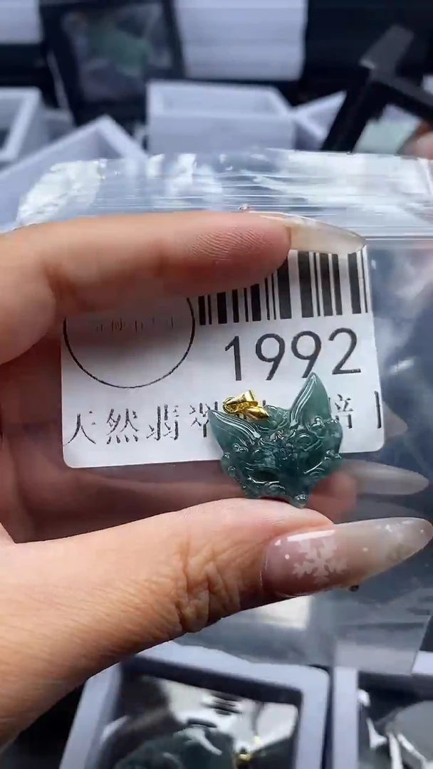 颈饰未镶嵌翡翠1992