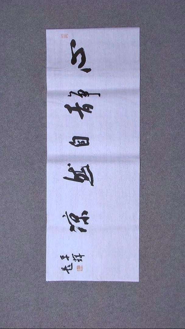 书法王平辉 湖南益阳95*34尺寸