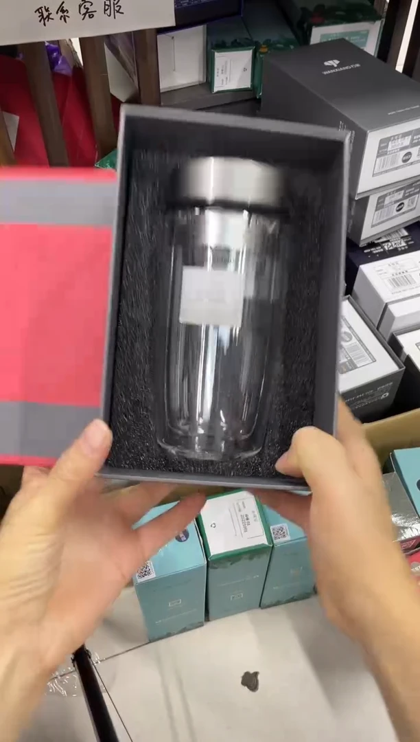 高硼硅玻璃无手柄款万象时空双层v406-360ml