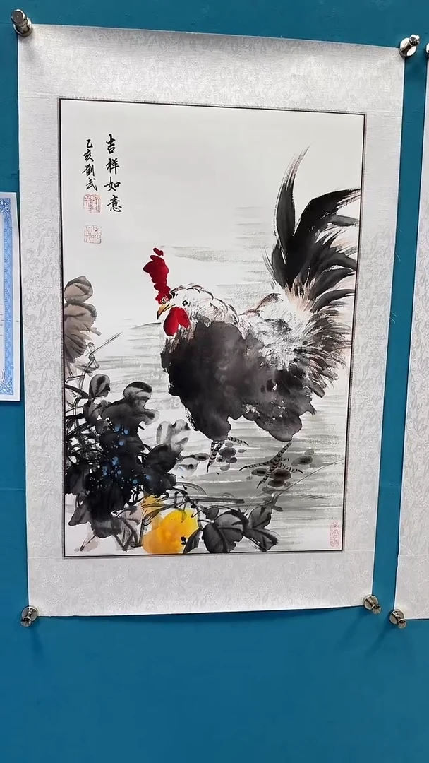 国画闪电购刘武绘画2