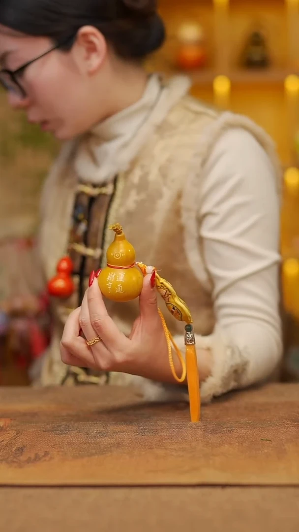 【闪购商品】307宴禾堂天然漆艺小葫芦--58