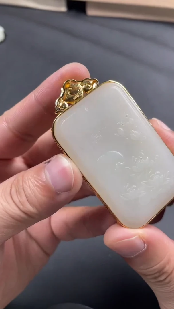 颈饰未镶嵌和田玉学**西23