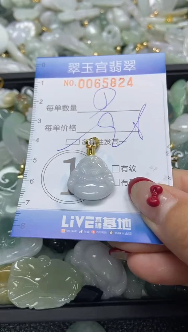 【闪购商品】翡翠颈饰未镶嵌闪购0065824多样性发其一