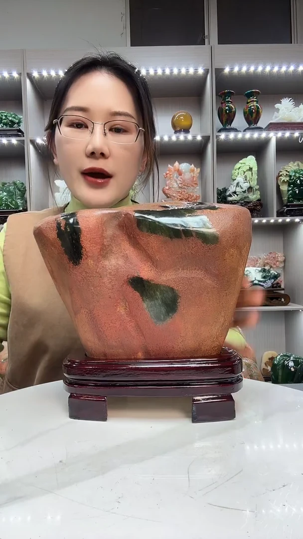 石材天然石材家居摆件办公室客厅玄关高档摆件