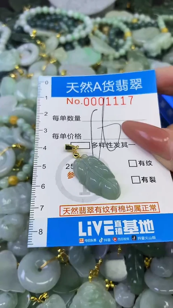 颈饰未镶嵌翡翠未镶嵌天然A货翡翠